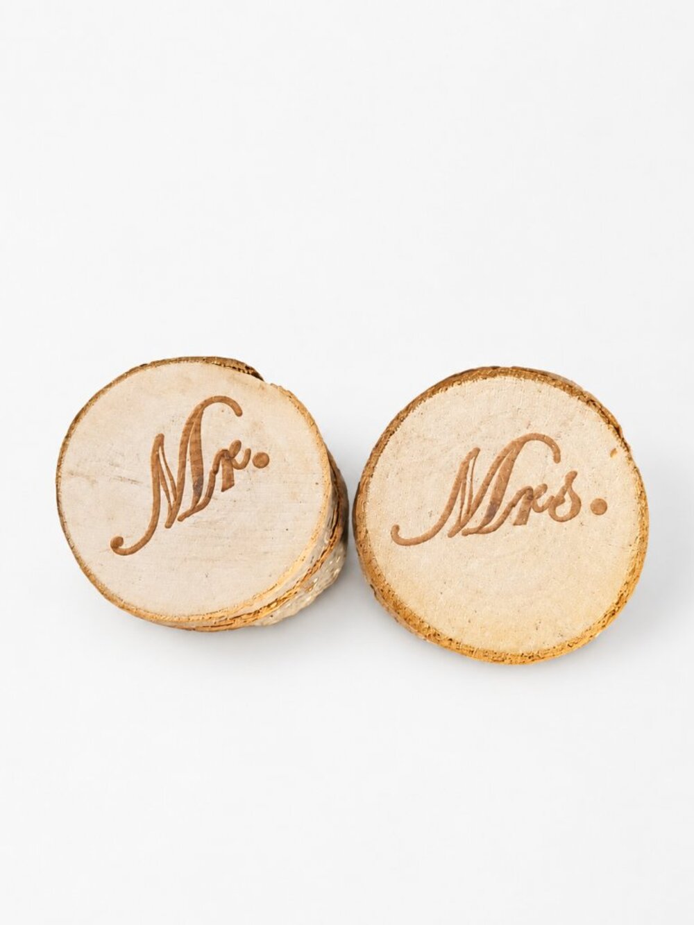 Rustic Mr. & Mrs. Wood Ring Boxes Set – Wedding Ring Bearer Keepsake Decor